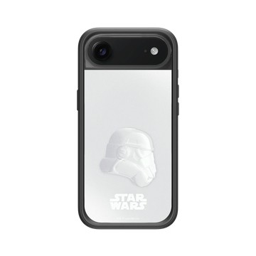 iPhone Air Mod NX -邊框背蓋組合 (相機按鈕) 黑 - 迪士尼-星際大戰 Star Wars - 風暴兵-全白設計