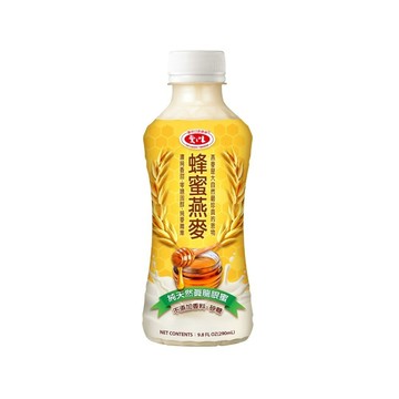 愛之味 蜂蜜燕麥(290mlx48入/箱)使用純天然龍眼蜜