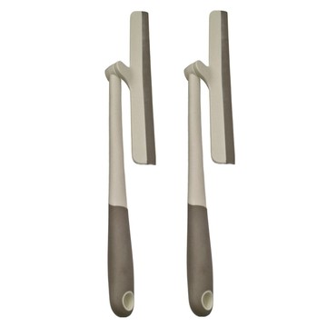 360度玻璃刮水器 灰色 2入組 尺寸 34.5 x 27cm  1組