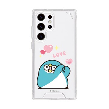 【插畫家聯名】PP mini比愛心防摔透明SAMSUNG手機殼