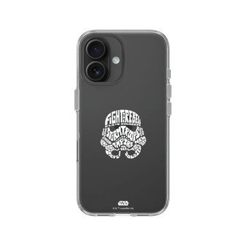 iPhone 16 Clear Case（相機按鈕） 透明 - 迪士尼-星際大戰 Star Wars - 圖文符合-風暴兵