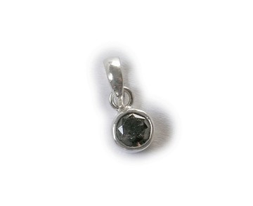 •✼免運✼• 銀/煙水晶/直徑 6mm༺峇裡島僧侶祈禱&淨化 •☆• 天然石療癒墜飾༻