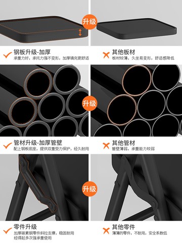 辦公室折疊椅子靠背宿舍書桌簡易凳子生學習舒適久坐電腦座椅家用