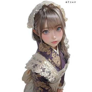 【9 月新作】07-143-0167 人物貼紙 幻想復古浪漫喫茶