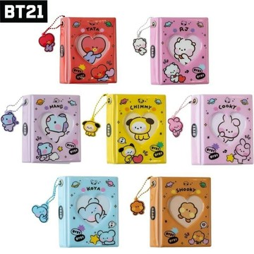 BT21韓國人氣潮流男團minini相冊3寸卡片收納冊週邊明星活頁相冊