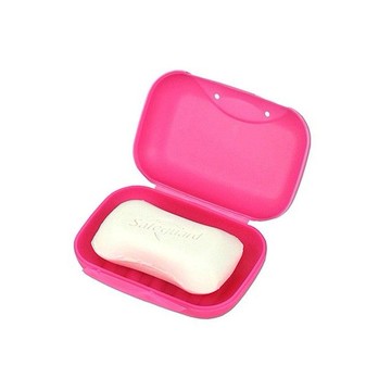 彩色便攜旅行密封香皂盒(1入)  顏色隨機出貨