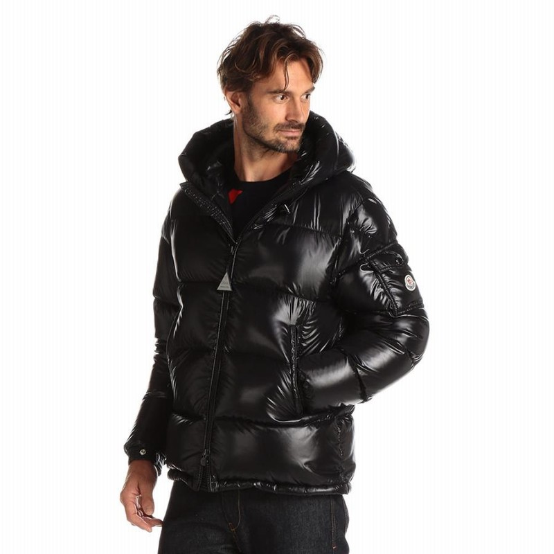 モンクレール メンズ ダウンジャケット MONCLER ラッカーナイロン 
