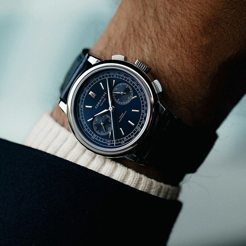 コーニッシュ 腕時計 CORNICHE 時計 ヘリテージ クロノグラフ