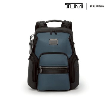 ALPHA BRAVO Navigation 彈道尼龍後背包-石影藍