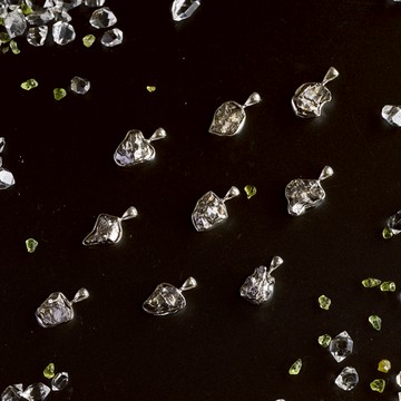 阿根廷天鐵｜天然鎳鐵隕石 辟邪 擋煞 護身 保平安 圖桑帶回 海外設計師系列 原石項鍊 專屬配對 S25AB19-240~251