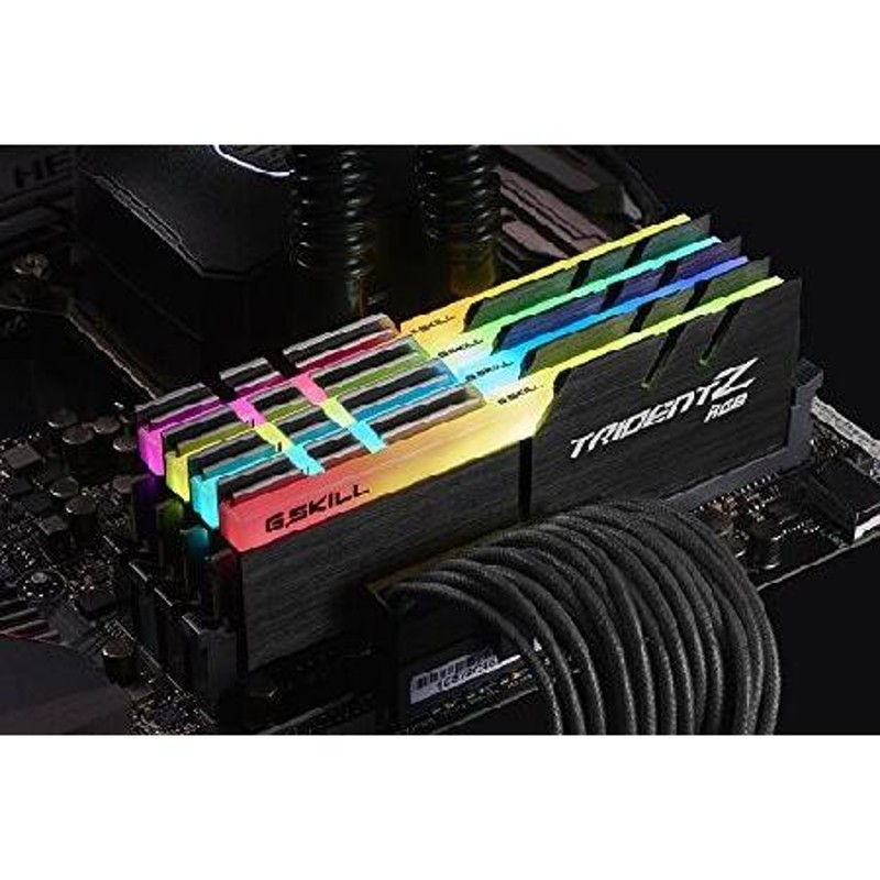 G.SKILL F4-3200C14D-16GTZRトライデントZ RGBシリーズ16 GB（8 GB x 2