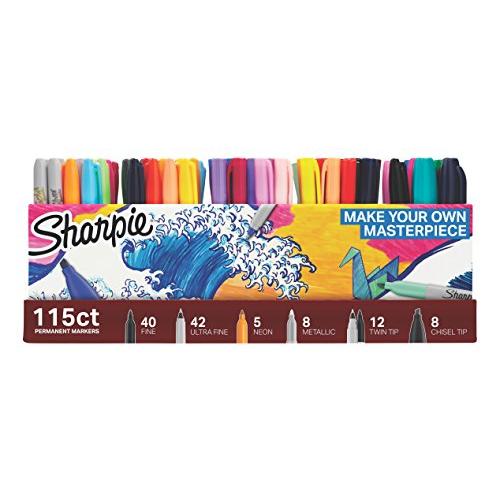 Sharpie パーマネントマーカー アルティメットコレクション 細字 極細ポイント アソートカラー