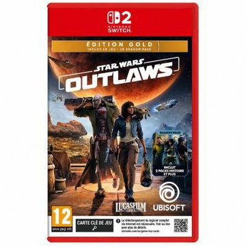星際大戰：亡命之徒 黄金版 STAR WARS OUTLAWS GOLD EDITION - NS2 Switch2 中英日文歐版 (鑰匙卡)