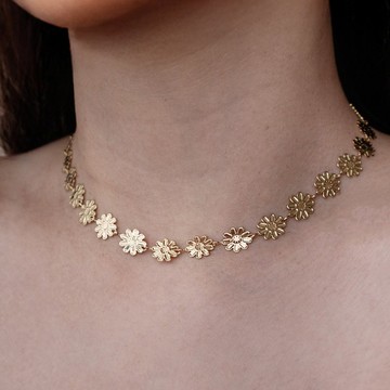 素鏈 | Antique Daisy 復古雛菊