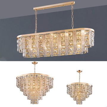 金壁輝煌水晶吊燈  H04-48-0131、0132、0133