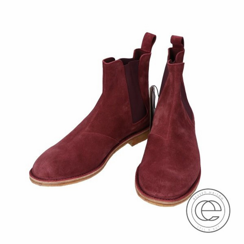 未使用 Bottega Veneta ボッテガヴェネタ 312345 Vq780 2240 カーフスエード サイドゴアブーツ 45 1 2 Barolo ボルドー メンズ 通販 Lineポイント最大0 5 Get Lineショッピング