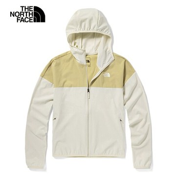 美國[The North Face]W ZEPHYR WIND CROP JACKET/女款防曬收納透氣輕薄外套《長毛象休閒旅遊名店》