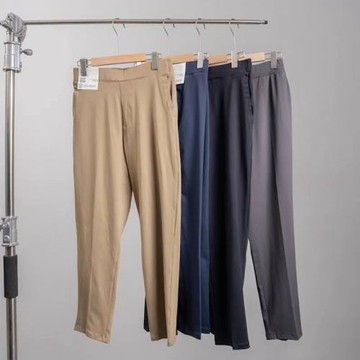 【試衣間】男裝女裝DRY速干高彈力窄口九分褲超軟彈運動褲休閑褲