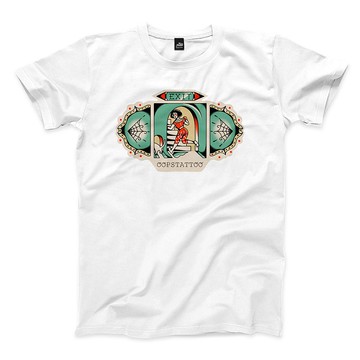 先走囉 - 白 - 中性版T恤