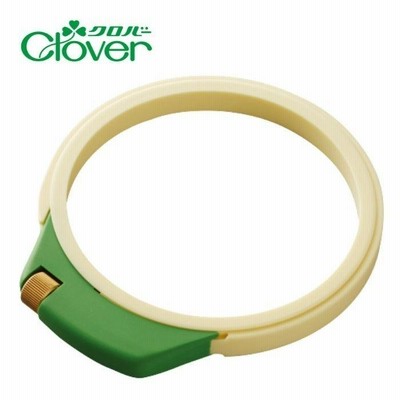 フリーステッチングフープ 12cm 57-406 Clover クロバー 手芸 裁縫 ハンドメイド 刺繍 刺しゅう 枠 ソーイング 道具