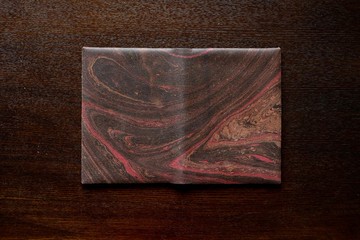 皮革書套 A6筆記本