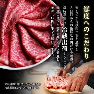 ふるさと納税 近江牛 焼肉 カルビ モモ 700g A5 肉の千石屋 牛肉 黒毛和牛 焼き肉 焼肉用 肉 お肉 牛 和牛 納期 最長3カ月 滋賀県豊郷町