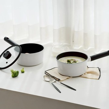 韓國單柄湯鍋18cm(1.7L) 曜黑限量版