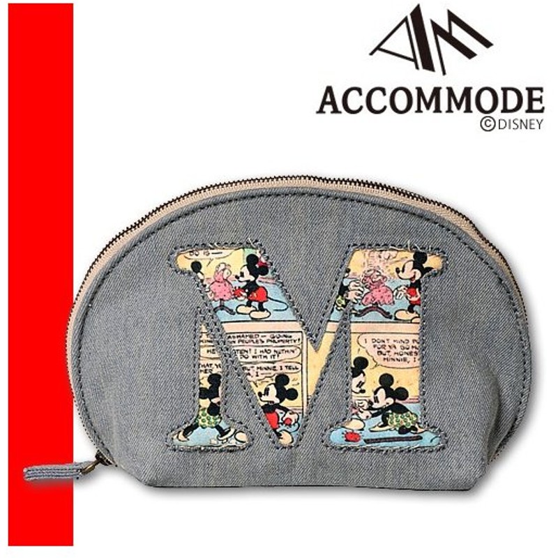 アコモデ ディズニー イニシャルポーチ Accommode Disney Initial Pouch 1002 D アウトレット 通販 Lineポイント最大0 5 Get Lineショッピング