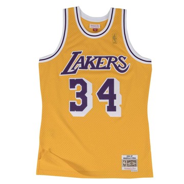 【Mitchell & Ness】 G2二代 Swingman 復古球衣 湖人隊 96-97 #34 Shaquille Oneal