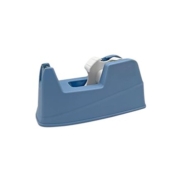 筆樂PENROTE美拉德大小兩用膠帶台/KC7108-B/藍色