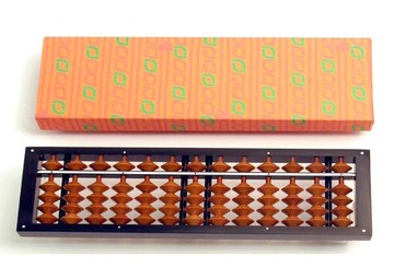 日本  TOMOE トモエ算盤株式会社  13檔 標準小型 樺玉 算盤 珠心算   /個 NO.84251