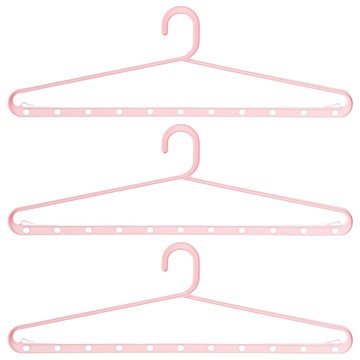 浴巾架 Set 3個  幽雅淺藍  甜美粉紅  760 x 250 x 13mm  顏色隨機  1組