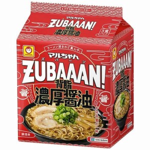 東洋水産　マルちゃんZUBAAAN! 背脂濃厚醤油（ 3食パック）×9個×2セット