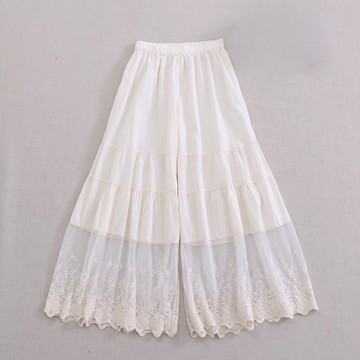 蕾絲薄透內搭褲裙 鬆緊腰設計（不可單穿）514130