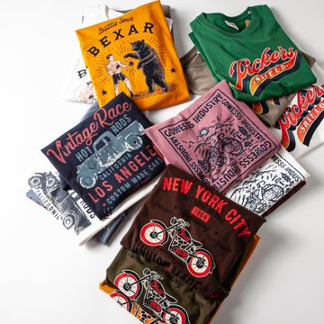 好多好看的好舒服！親膚磨毛！圓領短袖印花T恤衫上衣夏季新品潮