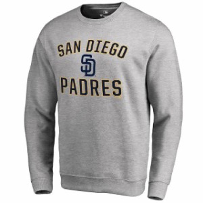 Fanatics Branded ファナティクス ブランド 服 スウェット San Diego Padres Ash Victory Arch Pullover Sweatshirt 通販 Lineポイント最大1 0 Get Lineショッピング