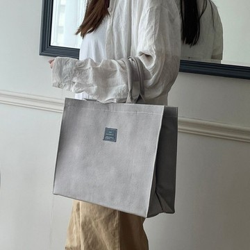 【厚磅挺】帆布手提袋 拉鍊 帆布袋 厚磅 帆布袋大容量