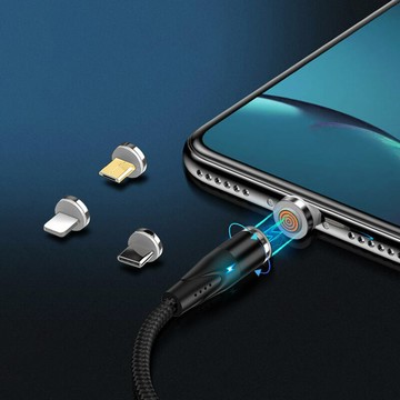 360度無死角超吸 快充磁吸充電線 磁吸線 充電線 蘋果/安卓/type-c iphone充電線 o