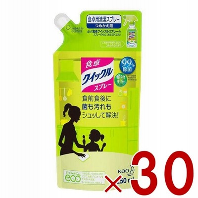 花王 食卓クイックル 詰替え 詰め替え 詰換 スプレー 除菌 食卓クイックル 250ml × 30セット ケース販売