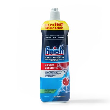 finish 洗碗機專用 光潔劑 800ml(平輸/快速乾燥不留水漬/玻璃餐具必備)