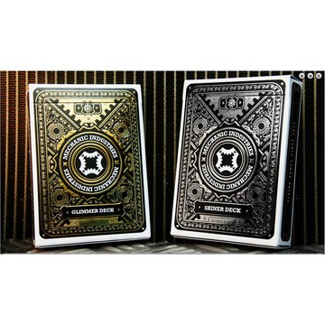 【USPCC撲克】 Metallic Deck Set 2付一套 (LE) -S103049024