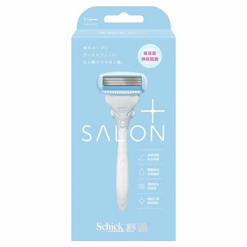 Schick 舒適牌 舒綺 極Salon Plus仕女除毛刀 敏感肌用  1入  1支