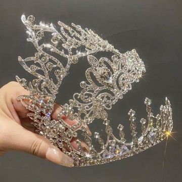 水鉆皇冠公主頭箍生日發箍女友閨蜜十八歲成年禮兒童慶生發飾頭飾