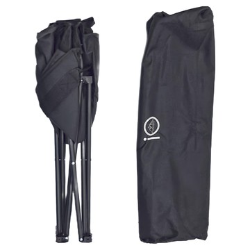 iO 月亮椅Moon Chair 16mm鋼管烤漆 600D牛津布珍珠棉內雙  黑色  1個