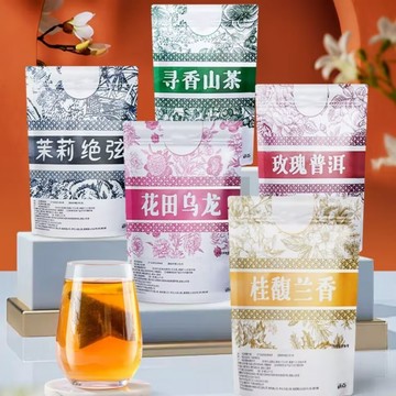 【無糖】茉莉絕弦 花田烏龍 尋香山茶 玫瑰普洱 桂馥蘭香 平替茶包 冷泡茶 調味茶 花茶 茶包