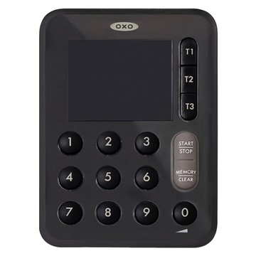 OXO 三重計時器 10.8 x 7.6 x 5.7cm 118g  黑色  1個