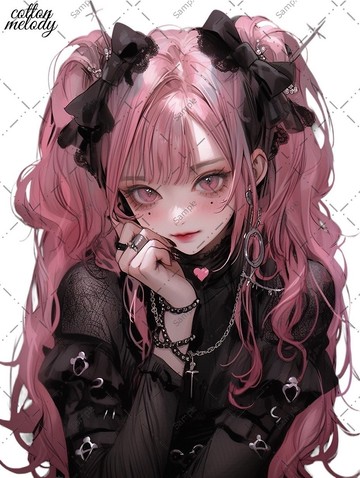 原創貼紙 no.519 人物貼紙 原創貼紙 人物貼紙 女孩貼紙 原創人物貼紙