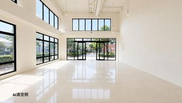 幸福公園雙臨路 三角窗大面寬 平車方正店面｜桃園市桃園區健行路