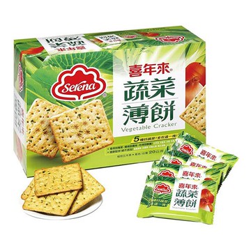 喜年來蔬菜薄餅 20公克 X 52 包