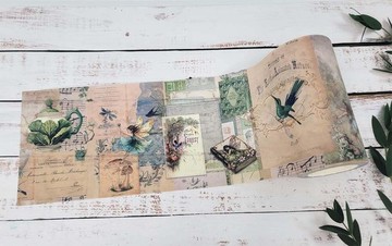 Serenity Fair forest fairies theme extra wide washi tape for